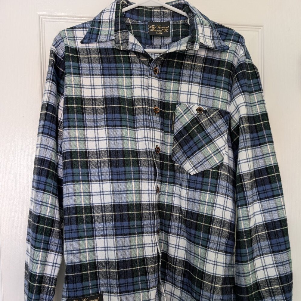 Vermont Flannel Company Fitted Men's Large Shirt